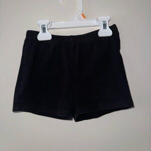 The children’s place, girls black shorts, size 7/8
